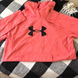 Under Armor Melon colored sweatshirt